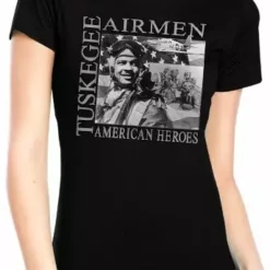 Bewild African American Heroes - Tuskegee Airmen Girl's T-Shirt 14 Bewild African American Heroes - Tuskegee Airmen Girl's T-Shirt