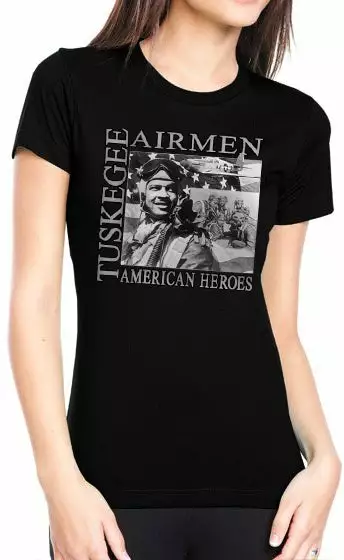 Bewild African American Heroes - Tuskegee Airmen Girl's T-Shirt 5 Bewild African American Heroes - Tuskegee Airmen Girl's T-Shirt