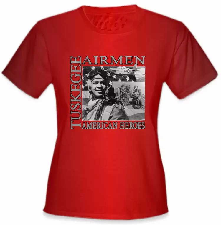 Bewild African American Heroes - Tuskegee Airmen Girl's T-Shirt 6 Bewild African American Heroes - Tuskegee Airmen Girl's T-Shirt
