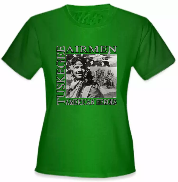 Bewild African American Heroes - Tuskegee Airmen Girl's T-Shirt 7 Bewild African American Heroes - Tuskegee Airmen Girl's T-Shirt