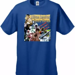 Bewild African American Sports Heros Men's T-Shirt Nationality & Ethnic