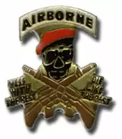 Bewild Airbourne Mess With The Best... Lapel Pin