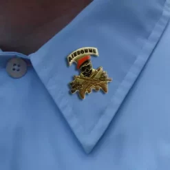 Bewild Airbourne Mess With The Best... Lapel Pin