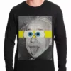 Bewild Cool Funny & Offensive Albert Sponge-stein Thermal Shirt