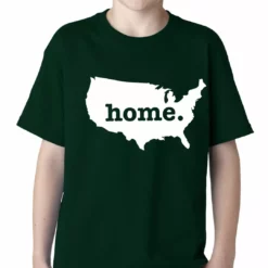Bewild Cool Funny & Offensive America Is Home Kids T-shirt