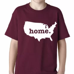 Bewild Cool Funny & Offensive America Is Home Kids T-shirt