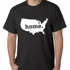 Bewild America Is Home Mens T-shirt