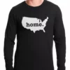 Bewild America Is Home Thermal Shirt Nationality & Ethnic