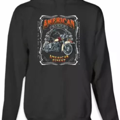 Bewild American Biker "Forged In Tradition" Hoodie Biker Style
