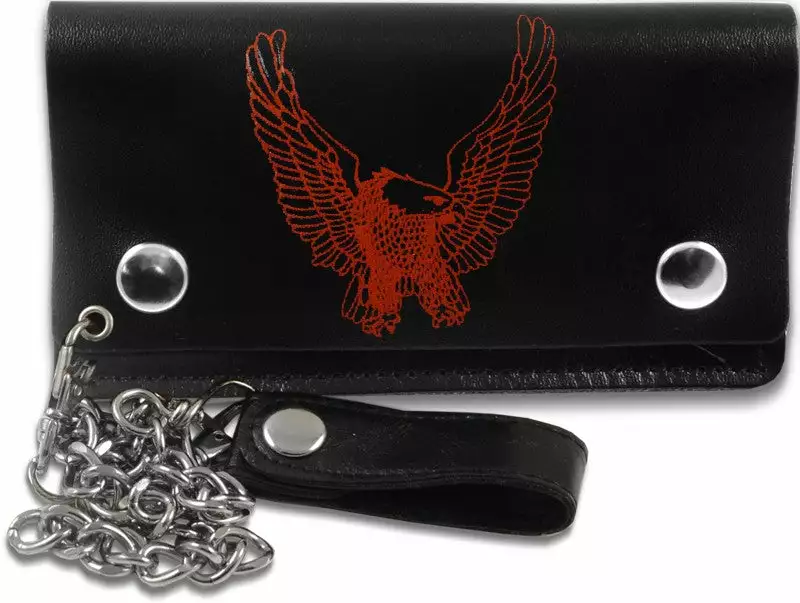 Bewild Wallets & Chains American Eagle 6 Inch Biker Chain Wallet 4 Bewild Wallets & Chains American Eagle 6 Inch Biker Chain Wallet