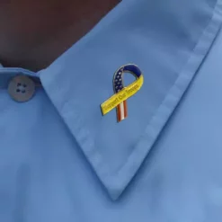 Bewild American Flag Awarness Ribbon Lapel Pin Lapel Pins