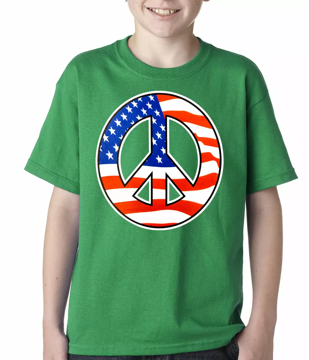 Bewild Cool Funny & Offensive American Flag Peace Sign Kids T-shirt 6 Bewild Cool Funny & Offensive American Flag Peace Sign Kids T-shirt