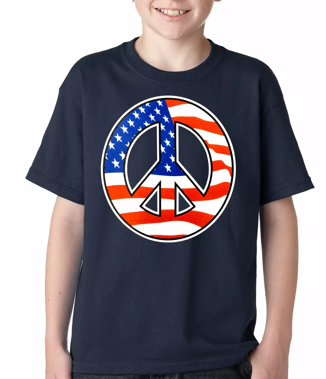 Bewild Cool Funny & Offensive American Flag Peace Sign Kids T-shirt 7 Bewild Cool Funny & Offensive American Flag Peace Sign Kids T-shirt