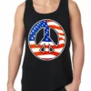 Bewild American Flag Peace Sign Tanktop 2 Bewild American Flag Peace Sign Tanktop