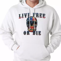 Bewild American Flag Skull - Live Free Or Die Adult Hoodie 21 Bewild American Flag Skull - Live Free Or Die Adult Hoodie