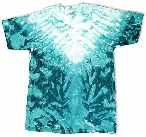 Bewild Aqua Marine Tie Dye T-Shirt 3 Bewild Aqua Marine Tie Dye T-Shirt