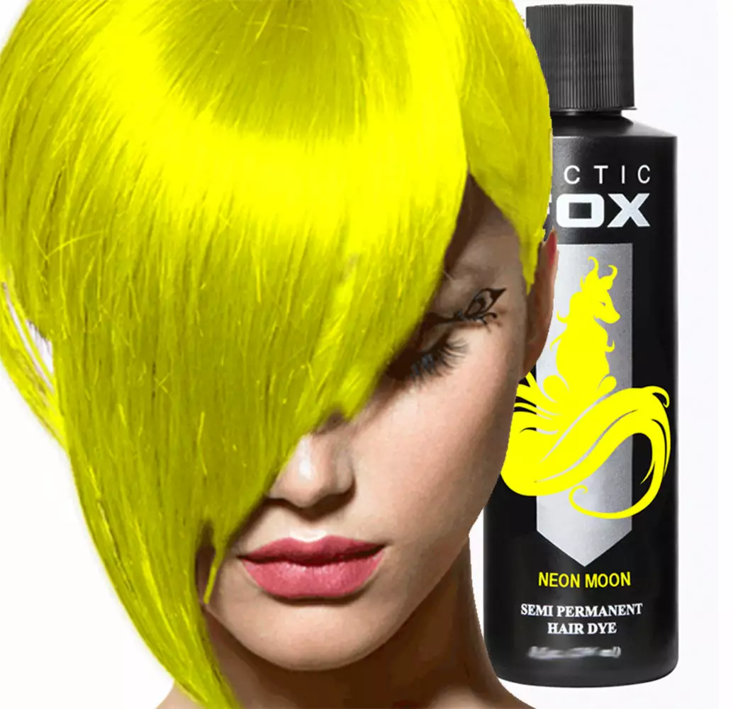 Bewild Arctic Fox Semi Permanent Hair Dye 8oz - Neon Moon #12 3 Bewild Arctic Fox Semi Permanent Hair Dye 8oz - Neon Moon #12