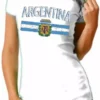 Bewild Argentina Vintage Flag International Girls T-Shirt 2 Bewild Argentina Vintage Flag International Girls T-Shirt