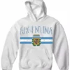 Bewild Argentina Vintage Flag International Hoodie Nationality & Ethnic
