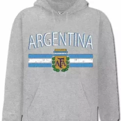 Bewild Argentina Vintage Flag International Hoodie Nationality & Ethnic