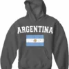 Bewild Argentina Vintage Flag International Hoodie Nationality & Ethnic