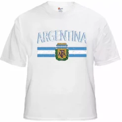 Bewild Argentina Vintage Flag International Mens T-Shirt