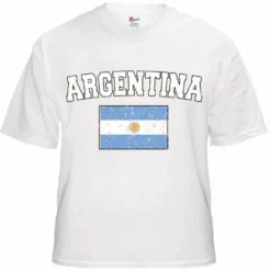 Bewild Argentina Vintage Flag International Mens T-Shirt