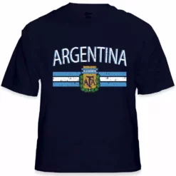 Bewild Argentina Vintage Flag International Mens T-Shirt