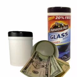Bewild ArmorAll Glass Wipes Diversion Safe (Wipes Included) Diversion Safes, Trays & Containers