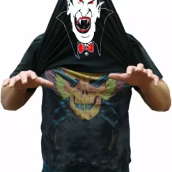 Bewild Cool Funny & Offensive Ask Me If I'm A Vampire Mens T-Shirt