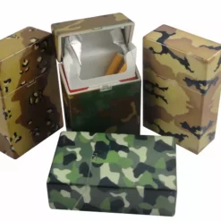 Bewild Assorted Camouflage Flip Top Cigarette Strong Box (For Regular Size Only) Cigarette Cases