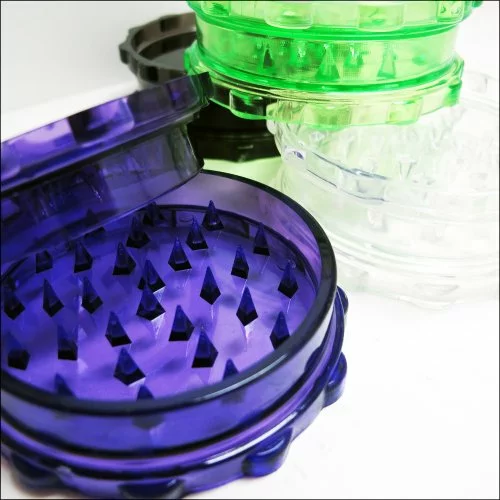 Bewild Herb Grinders - Assorted Economy Acrylic Herb Grinder 6 Bewild Herb Grinders - Assorted Economy Acrylic Herb Grinder
