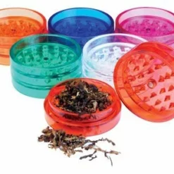 Bewild Herb Grinders - Assorted Economy Acrylic Herb Grinder