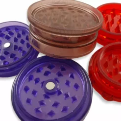 Bewild Herb Grinders - Assorted Economy Acrylic Herb Grinder 15 Bewild Herb Grinders - Assorted Economy Acrylic Herb Grinder