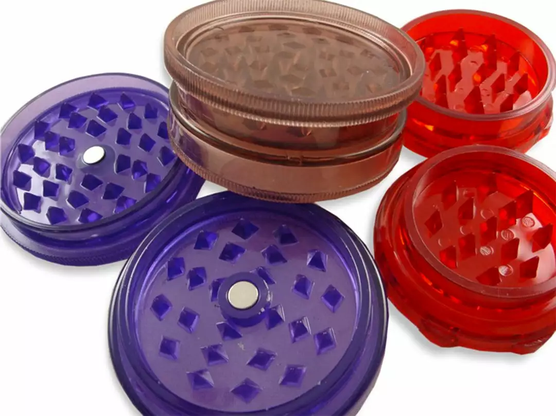 Bewild Herb Grinders - Assorted Economy Acrylic Herb Grinder 8 Bewild Herb Grinders - Assorted Economy Acrylic Herb Grinder