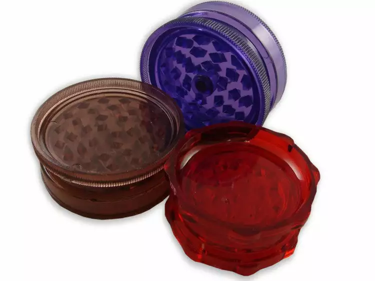 Bewild Herb Grinders - Assorted Economy Acrylic Herb Grinder 10 Bewild Herb Grinders - Assorted Economy Acrylic Herb Grinder