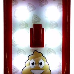 Bewild Assorted Stick-on Super Bright Emoji Wall Switch Night Light