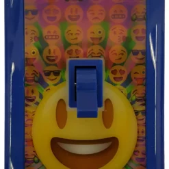 Bewild Assorted Stick-on Super Bright Emoji Wall Switch Night Light