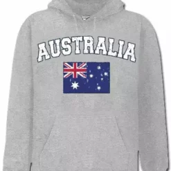 Bewild Nationality & Ethnic Australia Vintage Flag International Hoodie