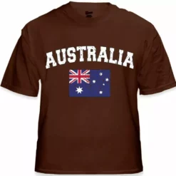 Bewild Australia Vintage Flag International Mens T-Shirt Nationality & Ethnic