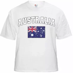 Bewild Australia Vintage Flag International Mens T-Shirt Nationality & Ethnic