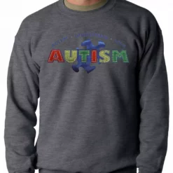 Bewild Positive Reinforcement Autism Awareness - Accept, Understand, Love Adult Crewneck