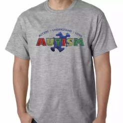 Bewild Autism Awareness - Accept, Understand, Love Mens T-shirt