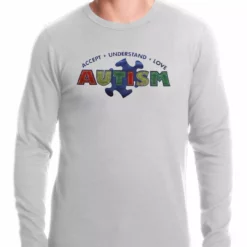 Bewild Autism Awareness - Accept, Understand, Love Thermal Shirt