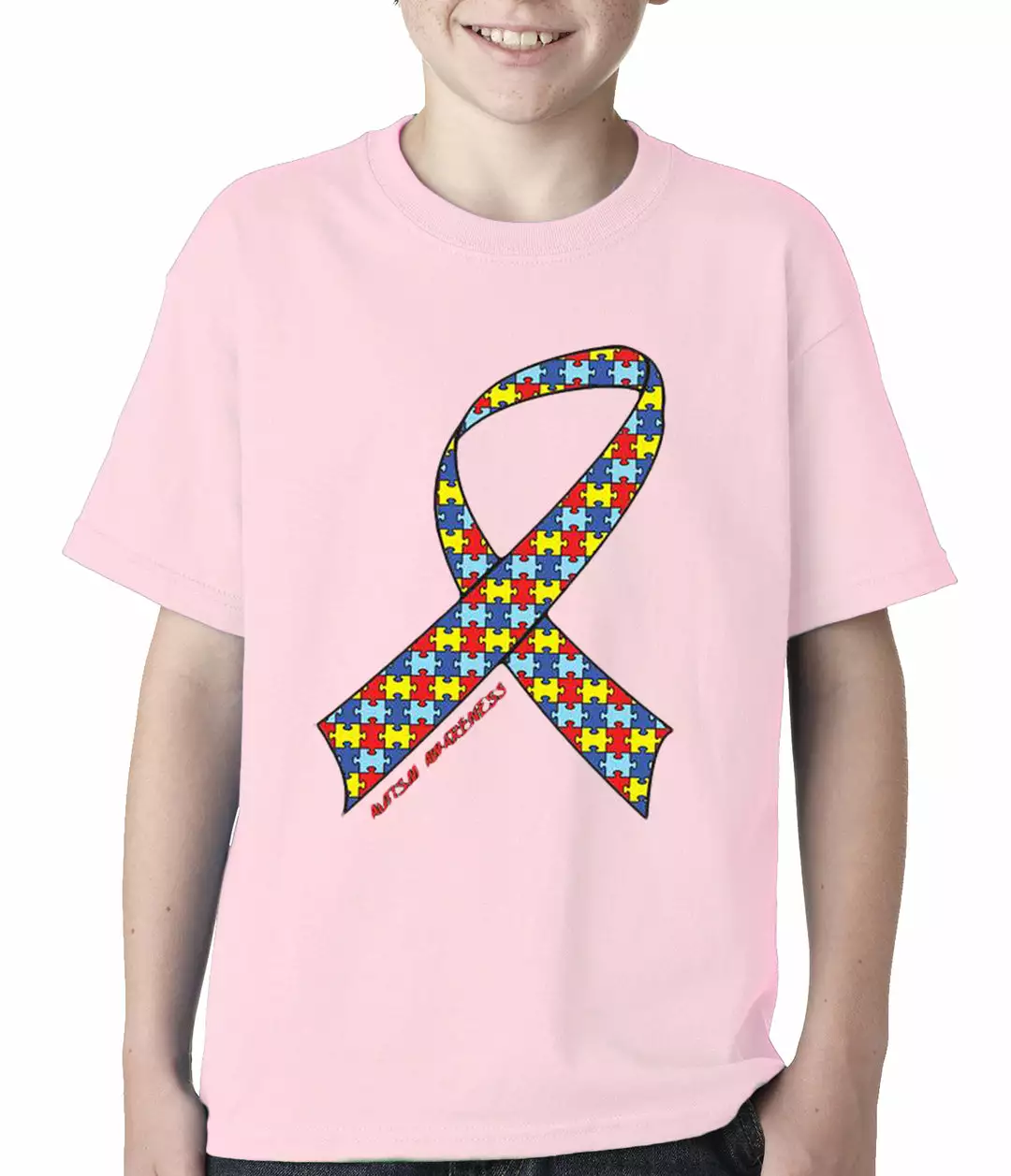 Bewild Autism Awareness Ribbon Kids T-shirt 7 Bewild Autism Awareness Ribbon Kids T-shirt