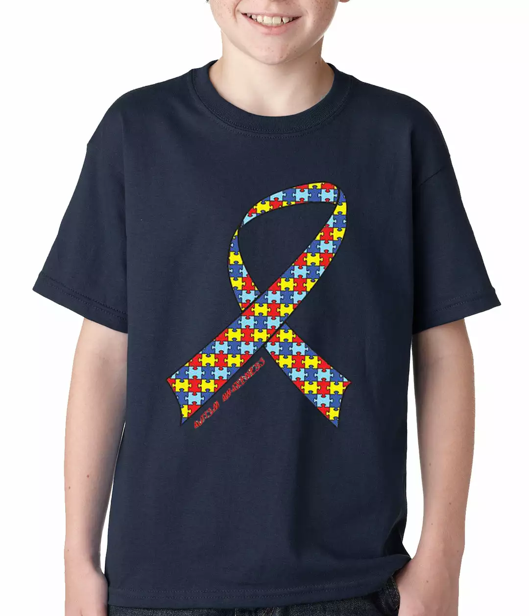 Bewild Autism Awareness Ribbon Kids T-shirt 9 Bewild Autism Awareness Ribbon Kids T-shirt