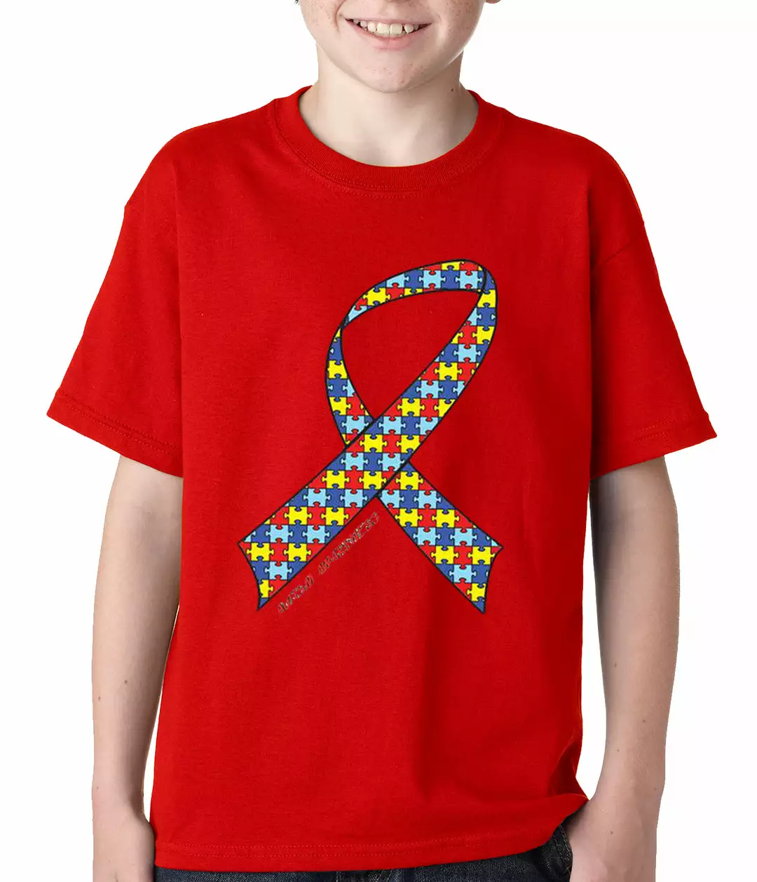 Bewild Autism Awareness Ribbon Kids T-shirt 11 Bewild Autism Awareness Ribbon Kids T-shirt