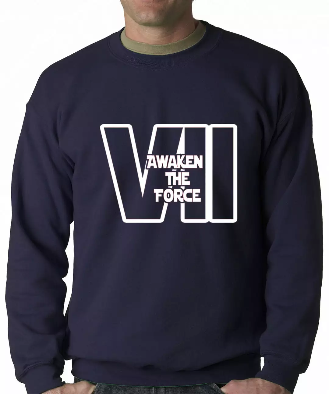 Bewild Awaken The Force VII Adult Crewneck Sweatshirt 6 Bewild Awaken The Force VII Adult Crewneck Sweatshirt