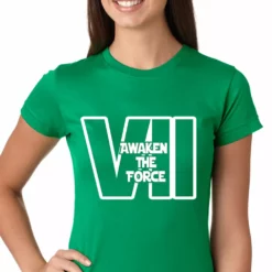 Bewild Awaken The Force VII Girls T-shirt Comic Con & Gaming Clothing Video Game 13 Bewild Awaken The Force VII Girls T-shirt Comic Con & Gaming Clothing Video Game