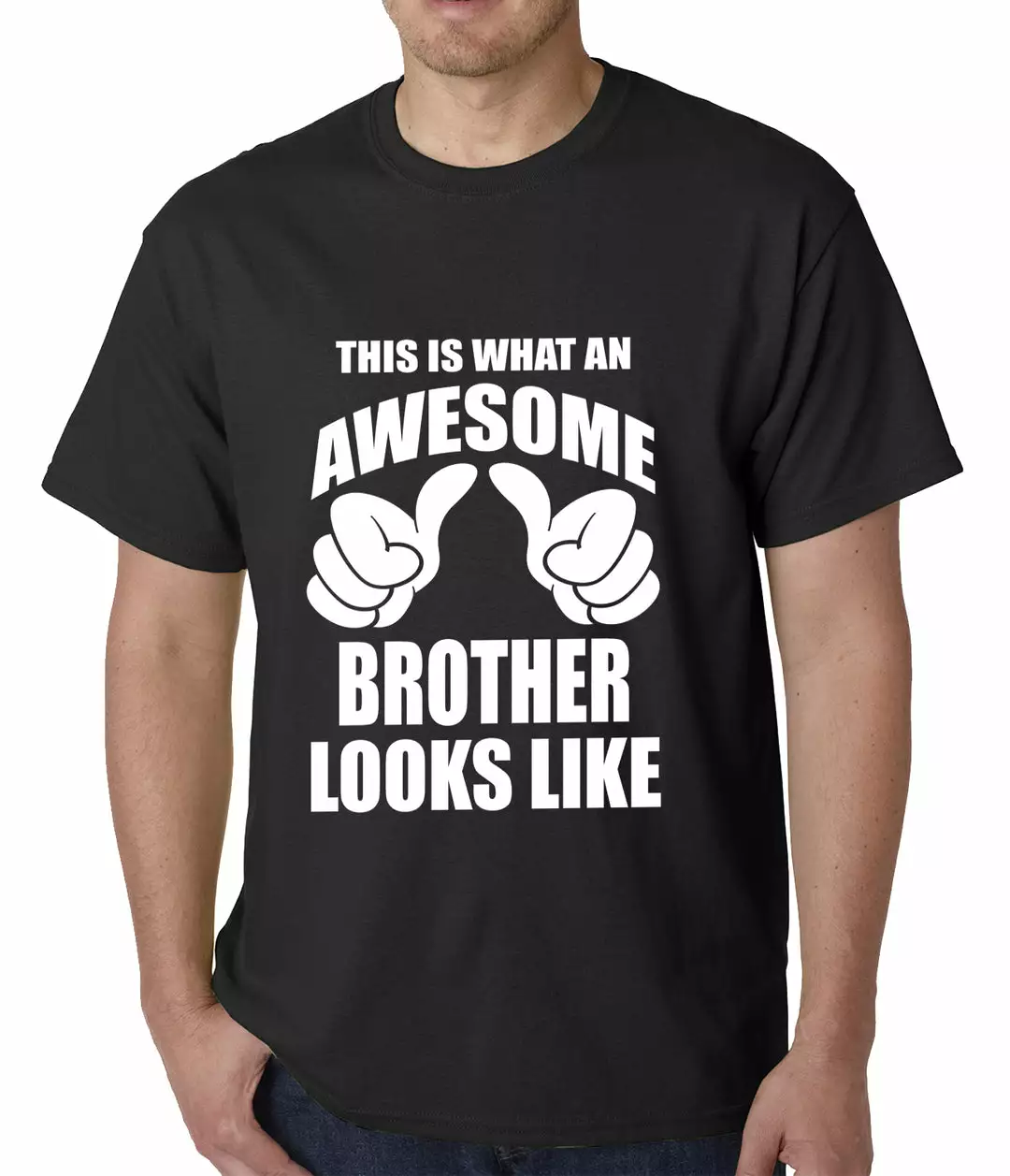 Bewild Positive Reinforcement Awesome Brother Mens T-shirt 3 Bewild Positive Reinforcement Awesome Brother Mens T-shirt